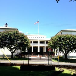 US Post Office - View from Kalakaua Park.
