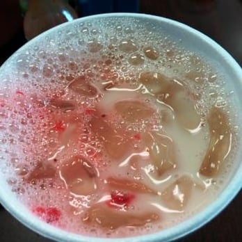 Rosarito Taco Grill - strawberry horchata is sooooooooo good~!!!! - Mexican Near Me - Whittier, California