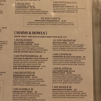 Cafe Gratitude - Mains and Bowls - Vegan Near Me - Venice, California Cafe Gratitude - Mains and Bowls - Vegan Near Me - Venice, California