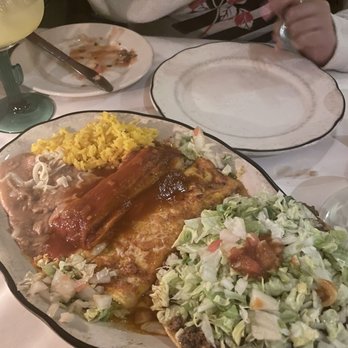 Plaza Margarita - Combo 4. Cold tamale, beef tostada. Cheese chimichanga, rice and refriedbeans. - Mexican Near Me - Centereach, New York Plaza Margarita - Combo 4. Cold tamale, beef tostada. Cheese chimichanga, rice and refriedbeans. - Mexican Near Me - Centereach, New York