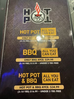 Menu photo 1 Hot Pot 999 North Charleston, SC Menu photo 1 Hot Pot 999 North Charleston, SC