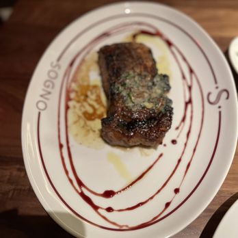 Sogno - 16 oz. Rib Eye served with Vincotto & Bone Marrow Butter - Italian Near Me - Woburn, Massachusetts