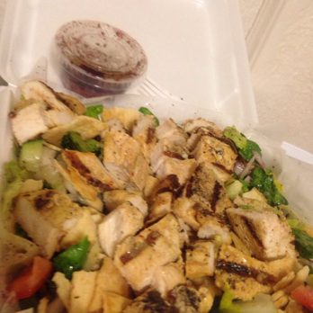 Starter's Bar & Grill - Chicken fattoush salad with plenty veggies, pita chips and chicken. - Bars Near Me - Detroit, Michigan Starter's Bar & Grill - Chicken fattoush salad with plenty veggies, pita chips and chicken. - Bars Near Me - Detroit, Michigan