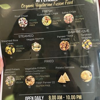 Veg-O-licious - Menu 9/2026 - Vegetarian Near Me - San Francisco, California