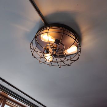 Burn 'Em Brewing -  light fixture in a room - Brewpubs Near Me - Michigan City, Indiana