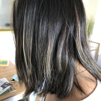 Davida Salon - Hair after the first haircut - choppy and sloppy layers that do not look like the original request. - Hair Extensions Near Me - New York, New York Davida Salon - Hair after the first haircut - choppy and sloppy layers that do not look like the original request. - Hair Extensions Near Me - New York, New York