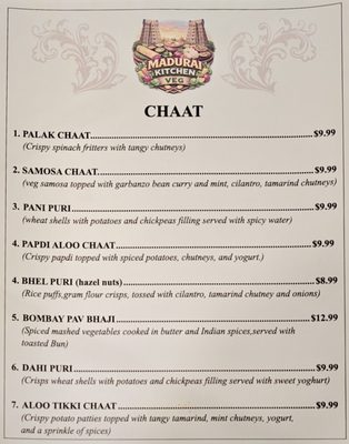 Menu photo 1 Madurai Kitchen San Diego, CA Menu photo 1 Madurai Kitchen San Diego, CA