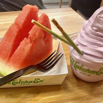Matcha En - "Watermelon ice cream" - Desserts Near Me - Chicago, Illinois