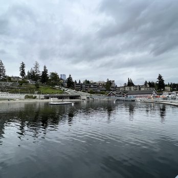 Bellevue Marina - View of park from end of pier - Marinas Near Me - Bellevue, Washington Bellevue Marina - View of park from end of pier - Marinas Near Me - Bellevue, Washington