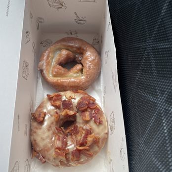 Sidecar Doughnuts & Coffee - Old fashion....maple bacon - Donuts Near Me - Costa Mesa, California