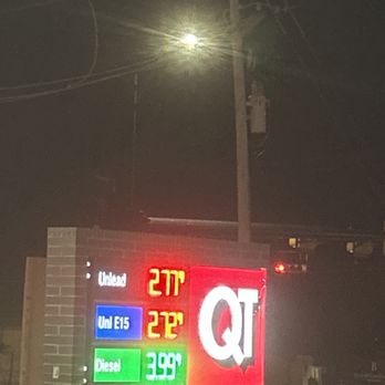 QuikTrip - a gas station at night - Gas Stations Near Me - Princeton, Texas
