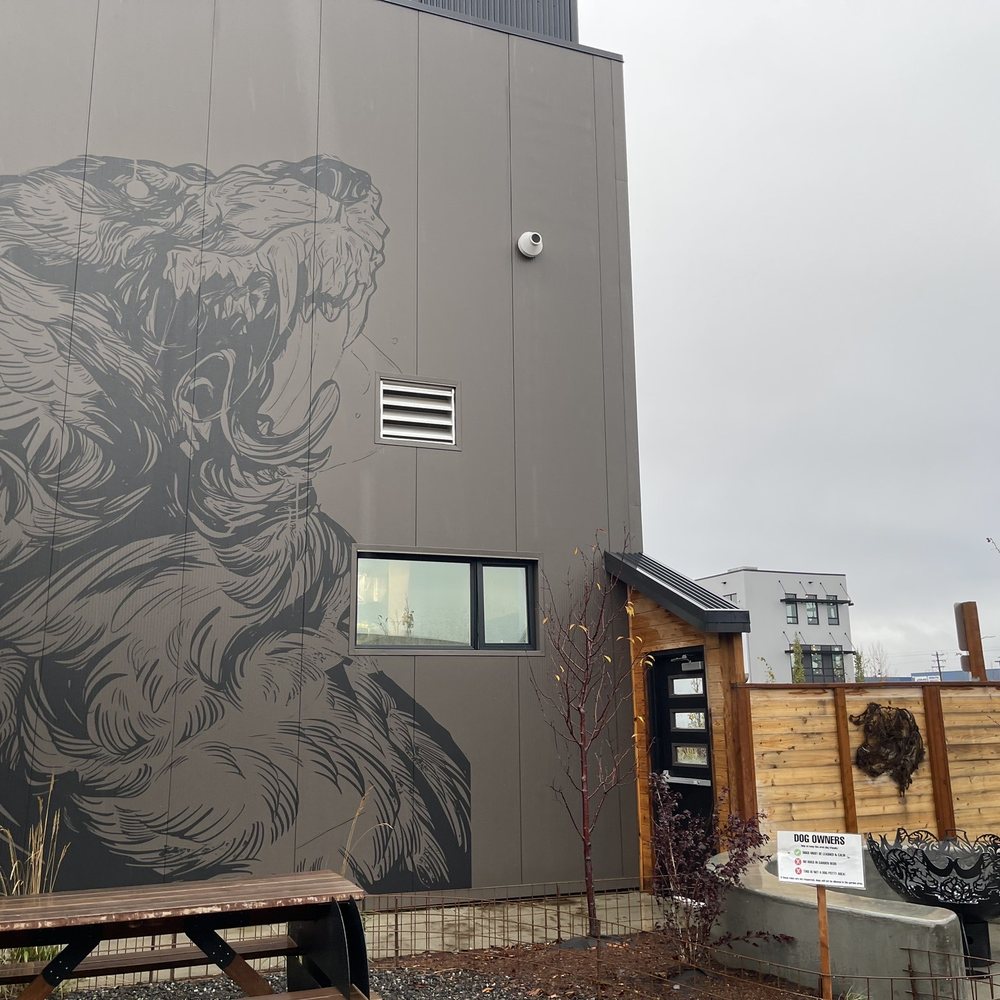 Anchorage Brewing Company - Awesome art.  I was lucky to nab the last sweatshirt with this art. - Breweries Near Me - Anchorage, Alaska
