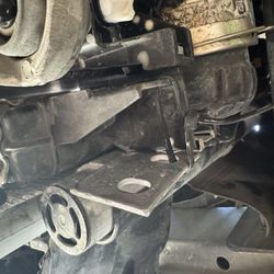American Transmissions & 5 Star Auto Repair - a radiator that was zip tied by one of american transmissions "mechanics"