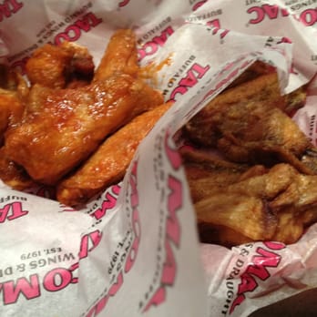 Taco Mac - 10 Wings: 5 Medium & 5 Lemon Pepper (Dry Rub) - American Near Me - Atlanta, Georgia Taco Mac - 10 Wings: 5 Medium & 5 Lemon Pepper (Dry Rub) - American Near Me - Atlanta, Georgia