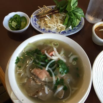 Pho Bang - #9 small bowl + accoutrements - Vietnamese Near Me - Harvey, Louisiana Pho Bang - #9 small bowl + accoutrements - Vietnamese Near Me - Harvey, Louisiana