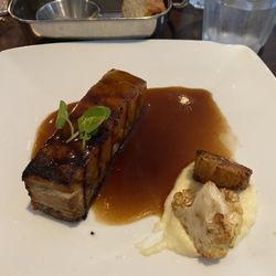 The Little Kitchen - Pork belly and scallop - fabulous!