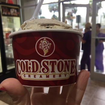 Cold Stone Creamery - Cake batter coffee and Oreo - Ice Cream & Frozen Yogurt Near Me - Miami, Florida
