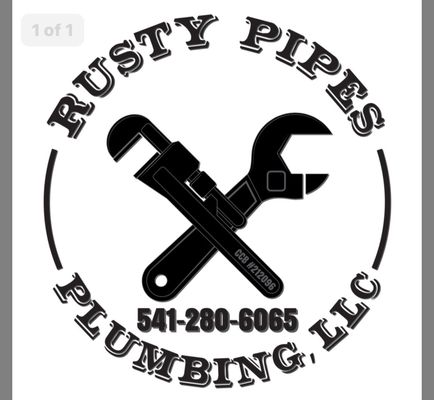 Rusty Pipes Plumbing Logo
