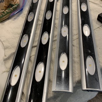 Amado's Marble & Granite - Over spray on my cabinet lights - General Contractors Near Me - Van Nuys, California Amado's Marble & Granite - Over spray on my cabinet lights - General Contractors Near Me - Van Nuys, California