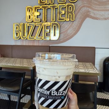 Better Buzz Coffee Mira Mesa - Iced vanilla latte with oat milk - Coffee & Tea Near Me - San Diego, California Better Buzz Coffee Mira Mesa - Iced vanilla latte with oat milk - Coffee & Tea Near Me - San Diego, California
