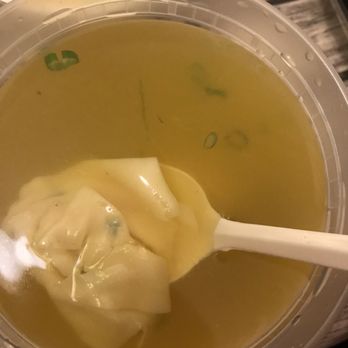 Lulu Asian Bistro - Wonton soup (two wontons only, I think 3 would've been more appropriate) - Asian Fusion Near Me - Fort Collins, Colorado Lulu Asian Bistro - Wonton soup (two wontons only, I think 3 would've been more appropriate) - Asian Fusion Near Me - Fort Collins, Colorado