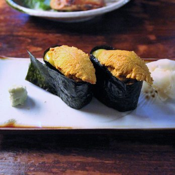Sagami - Uni with quail egg - one each - super rich and delicious - Japanese Near Me - Collingswood, New Jersey Sagami - Uni with quail egg - one each - super rich and delicious - Japanese Near Me - Collingswood, New Jersey