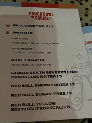 Menu photo 1 Punch Bowl Social Dallas, TX Menu photo 1 Punch Bowl Social Dallas, TX
