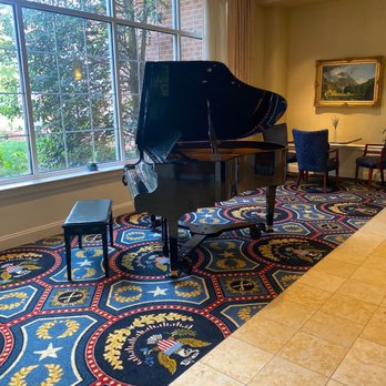 Wyndham Gettysburg - Grand piano by restaurant - Hotels Near Me - Gettysburg, Pennsylvania