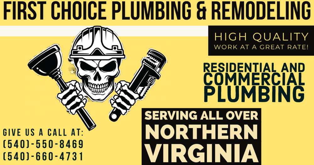Slide of First Choice Plumbing & Remodeling