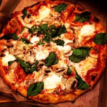 Blaze Pizza - Build your own pizza...ricotta parmesan mozzarella garlic spinach and mushroom - Salad Near Me - Newark, New Jersey Blaze Pizza - Build your own pizza...ricotta parmesan mozzarella garlic spinach and mushroom - Salad Near Me - Newark, New Jersey