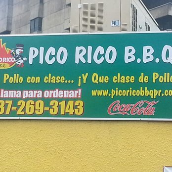 Pico Rico BBQ - Sign - Barbeque Near Me - Dorado, Puerto Rico Pico Rico BBQ - Sign - Barbeque Near Me - Dorado, Puerto Rico