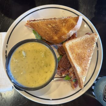 Corner Bakery Cafe - BBLT with Cheddar Broccoli Soup - Bakeries Near Me - El Paso, Texas