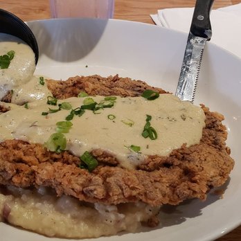 Black Walnut - Texas-Size Wagyu Chicken Fried Steak - New American Near Me - Houston, Texas Black Walnut - Texas-Size Wagyu Chicken Fried Steak - New American Near Me - Houston, Texas