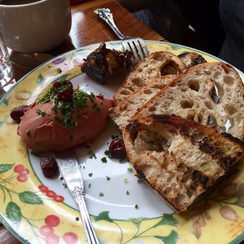 The Publican - Chicken liver spread with cherries - New American Near Me - Chicago, Illinois