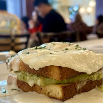 Bouchon - Bouchon Croque Madame - with Avocado substitute  Photo by Anton N. - French Near Me - Las Vegas, Nevada