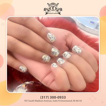 Talent Nails - The possibilities are endless, whether it's shapes, colors, or words!
Just tell your wish, and we can make it happened. - Nail Salons Near Me - Greenwood, Indiana Talent Nails - The possibilities are endless, whether it's shapes, colors, or words!
Just tell your wish, and we can make it happened. - Nail Salons Near Me - Greenwood, Indiana