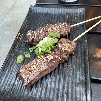 Taberu - wagyu (in front) and yaki niku (back) - Ramen Near Me - Los Angeles, California Taberu - wagyu (in front) and yaki niku (back) - Ramen Near Me - Los Angeles, California