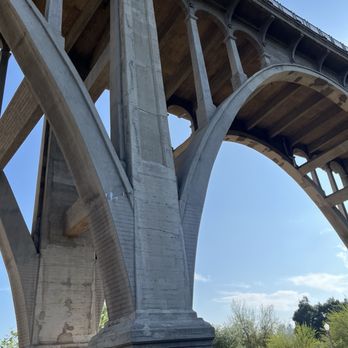 Desiderio Neighborhood Park - The majestic view from under Colorado Boulevard Bridge - Parks Near Me - Pasadena, California