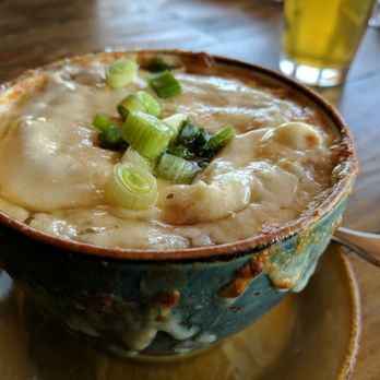 Founders Tavern & Grill - French onion soup from the lunch menu - Comfort Food Near Me - Pasadena, Maryland Founders Tavern & Grill - French onion soup from the lunch menu - Comfort Food Near Me - Pasadena, Maryland