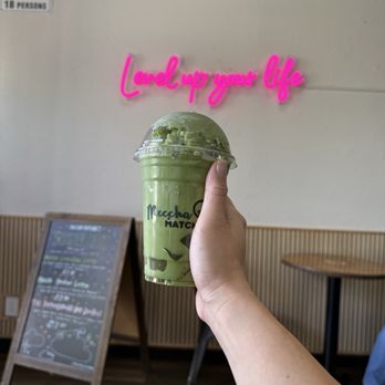 Meccha Matcha - Blended matcha level 2 with matcha jelly - Desserts Near Me - Artesia, California Meccha Matcha - Blended matcha level 2 with matcha jelly - Desserts Near Me - Artesia, California