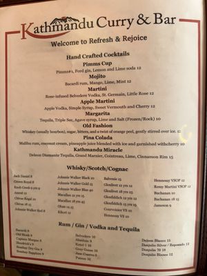 Menu photo 6 Kathmandu Curry and Bar Houston, TX Menu photo 6 Kathmandu Curry and Bar Houston, TX