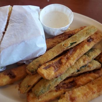 John’s Restaurant - Lots of zucchini, ranch w/ sourdough bacon cheeseburger. - Sandwiches Near Me - Palm Desert, California John’s Restaurant - Lots of zucchini, ranch w/ sourdough bacon cheeseburger. - Sandwiches Near Me - Palm Desert, California