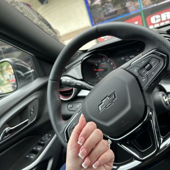 Impressive Nails & Spa - Gel X set french tips - Nail Salons Near Me - Rancho Cucamonga, California