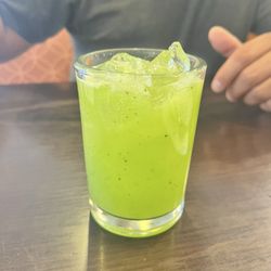 Wings - Agua de Pepino.... Cucumber water... delicious!