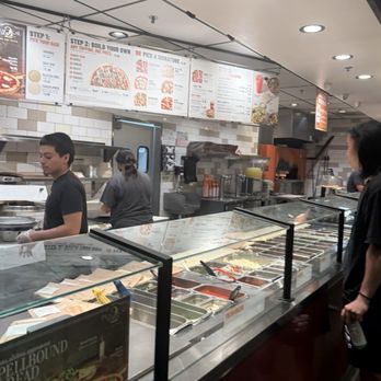 Blaze Pizza - Inside counter - Salad Near Me - Alhambra, California Blaze Pizza - Inside counter - Salad Near Me - Alhambra, California