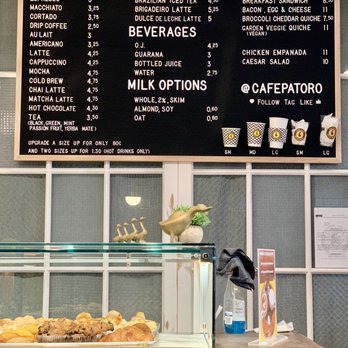 Cafe Patoro - 2/15/22 menu - Bakeries Near Me - New York, New York Cafe Patoro - 2/15/22 menu - Bakeries Near Me - New York, New York
