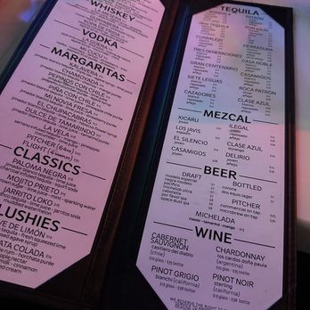 Kalaveras - Menu - Cocktail Bars Near Me - Hollywood, California Kalaveras - Menu - Cocktail Bars Near Me - Hollywood, California