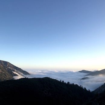 Old Mt. Baldy Trail - Blanket of clouds - Hiking Near Me - Mount Baldy, California