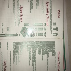 Pompei's Restaurant & Pizza - Menu