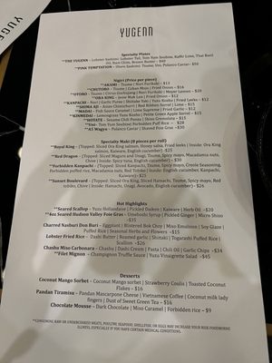 Menu photo 3 Yugenn Charlotte, NC Menu photo 3 Yugenn Charlotte, NC